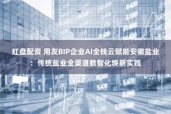 红盘配资 用友BIP企业AI全栈云赋能安徽盐业：传统盐业全渠道数智化焕新实践
